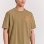 Relaxed fit t-shirt με graphic print στην πλάτη