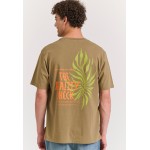 Relaxed fit t-shirt με graphic print στην πλάτη