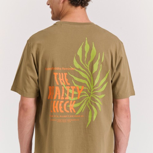 Relaxed fit t-shirt με graphic print στην πλάτη Relaxed fit t-shirt με graphic print στην πλάτη
