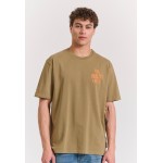 Relaxed fit t-shirt με graphic print στην πλάτη