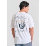 Relaxed fit t-shirt με graphic τύπωμα στην πλάτη Relaxed fit t-shirt με graphic τύπωμα στην πλάτη