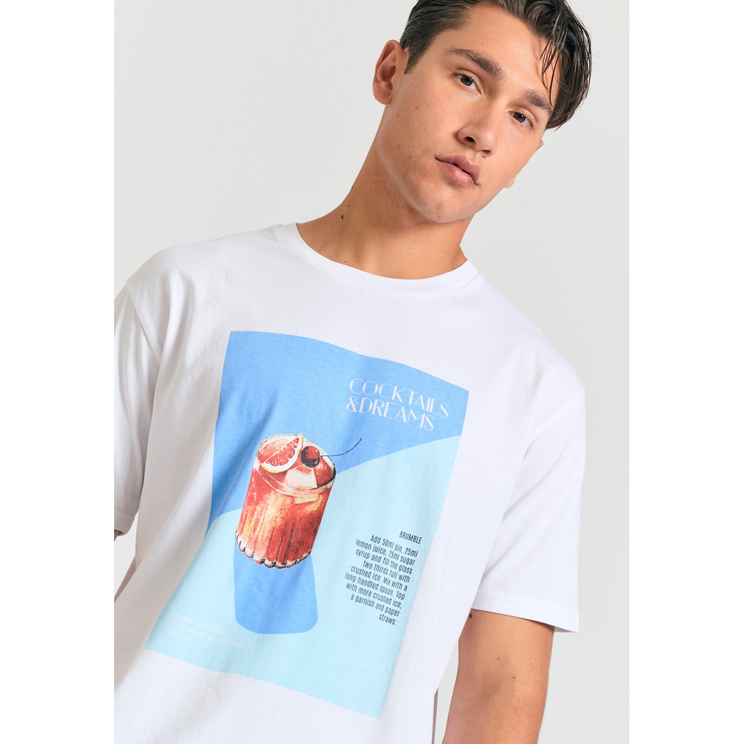 Relaxed fit t-shirt με photographic τύπωμα Relaxed fit t-shirt με photographic τύπωμα
