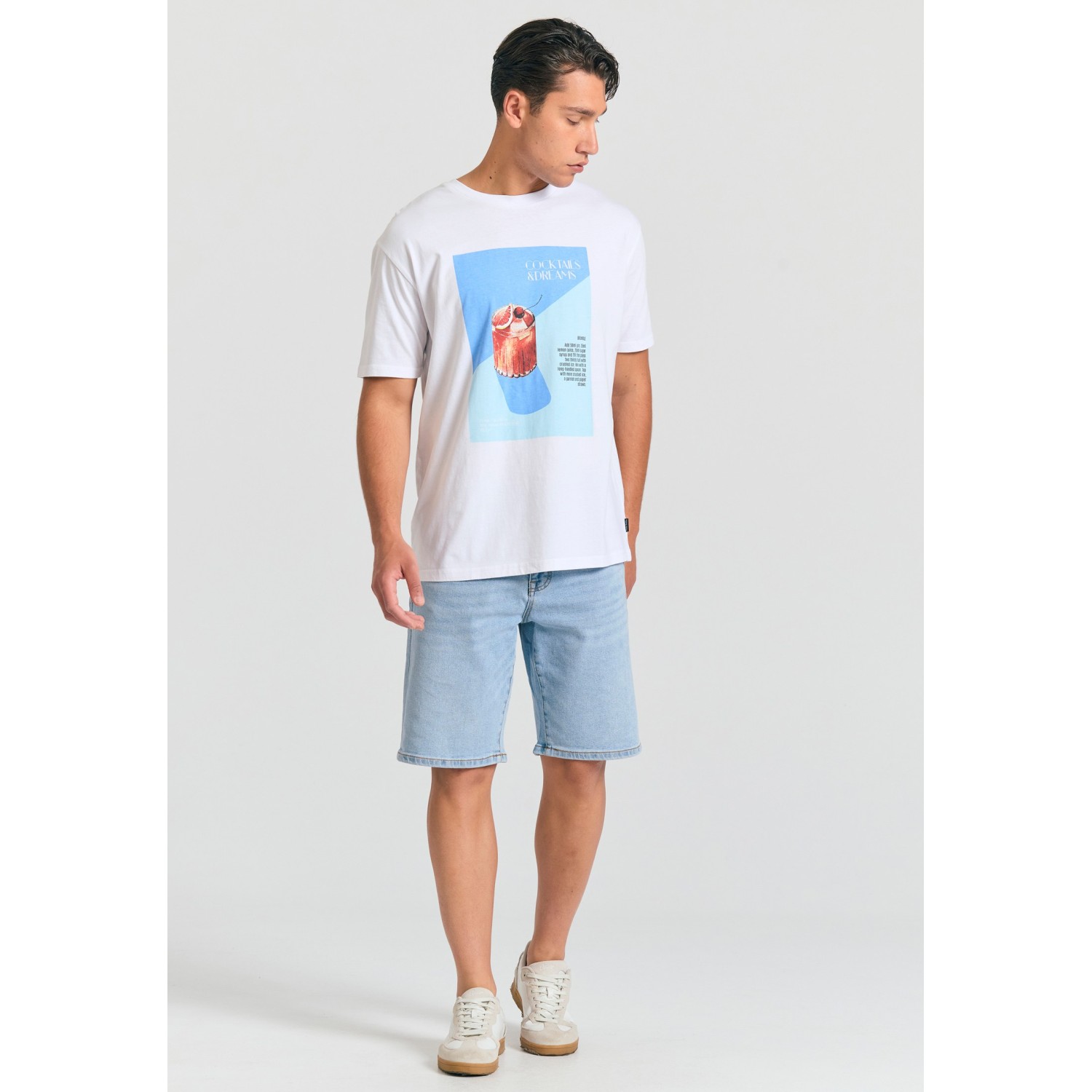 Relaxed fit t-shirt με photographic τύπωμα Relaxed fit t-shirt με photographic τύπωμα