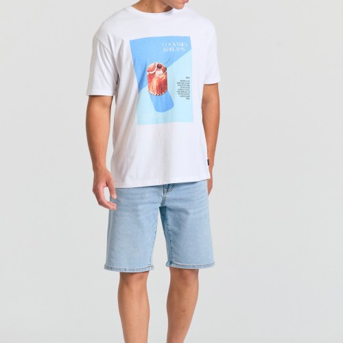 Relaxed fit t-shirt με photographic τύπωμα