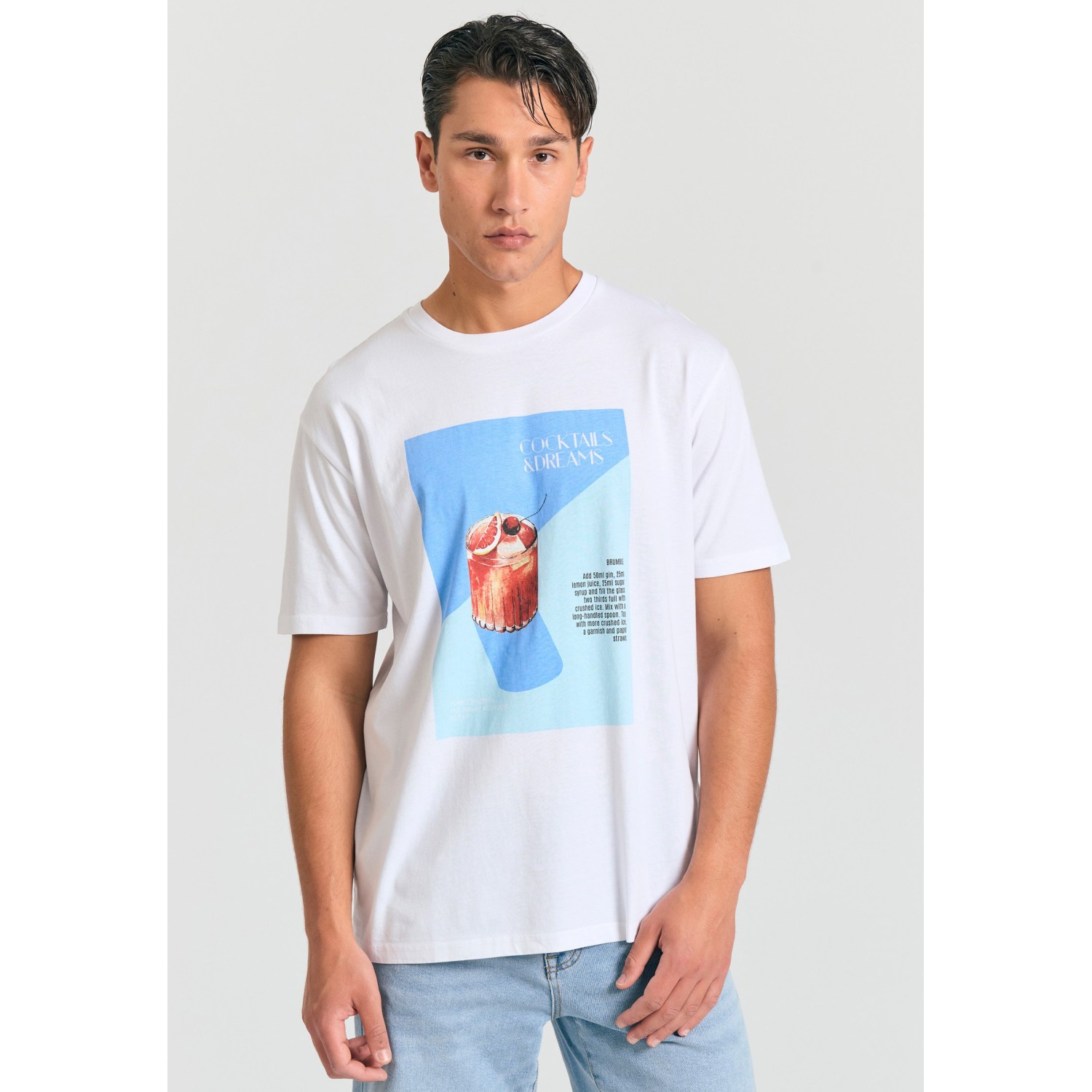 Relaxed fit t-shirt με photographic τύπωμα Relaxed fit t-shirt με photographic τύπωμα