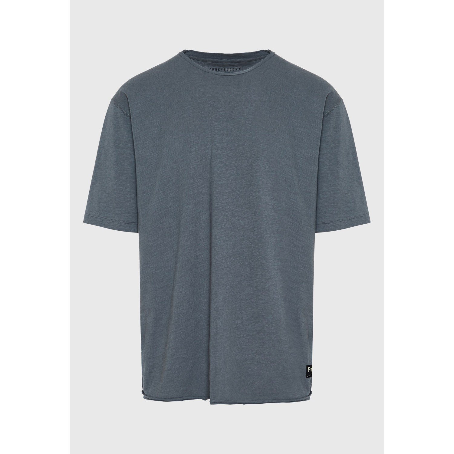Relaxed fit t-shirt με raw edges