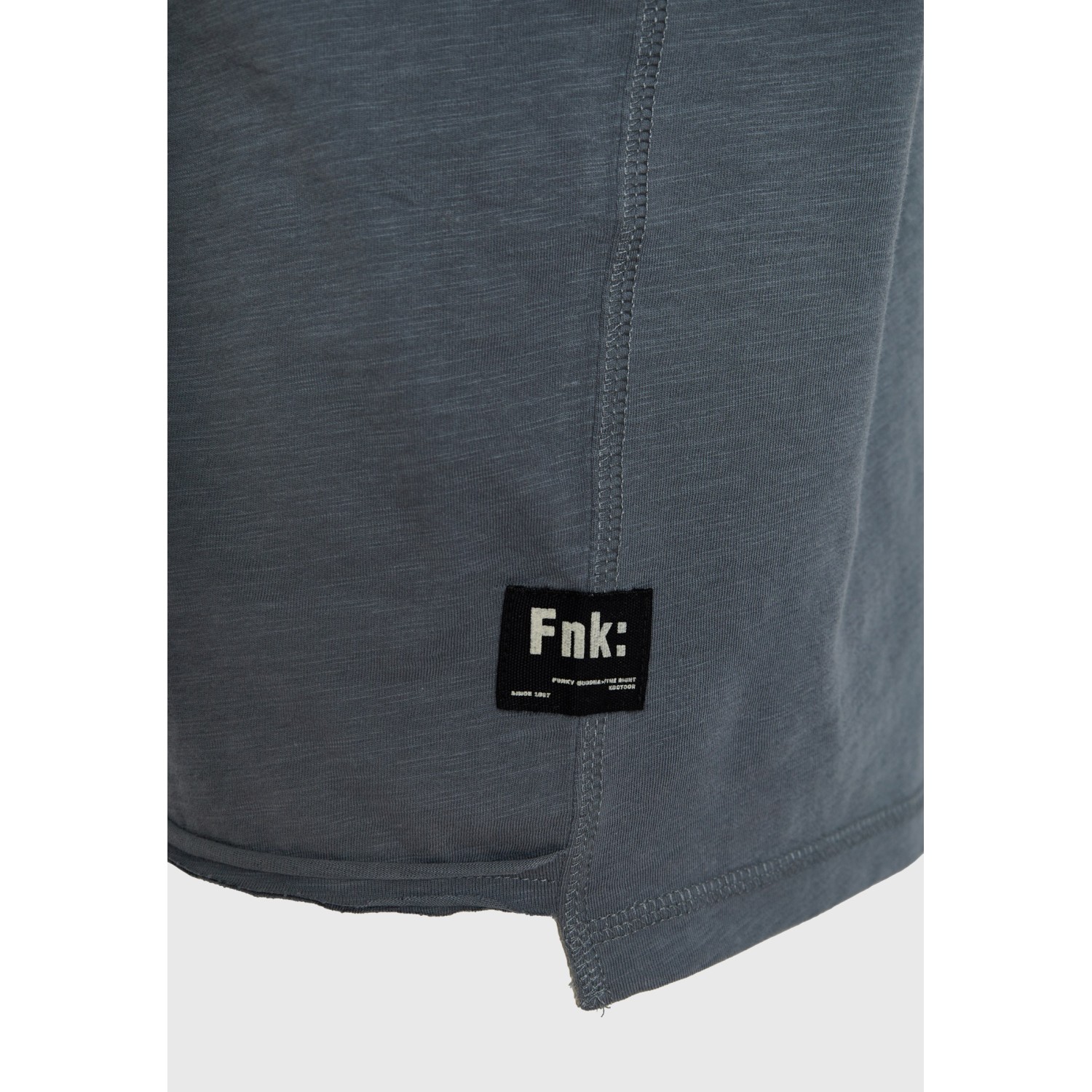 Relaxed fit t-shirt με raw edges