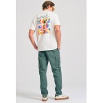 Relaxed fit t-shirt με retro τύπωμα στην πλάτη