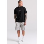 Relaxed fit t-shirt με surf τύπωμα στην πλάτη
