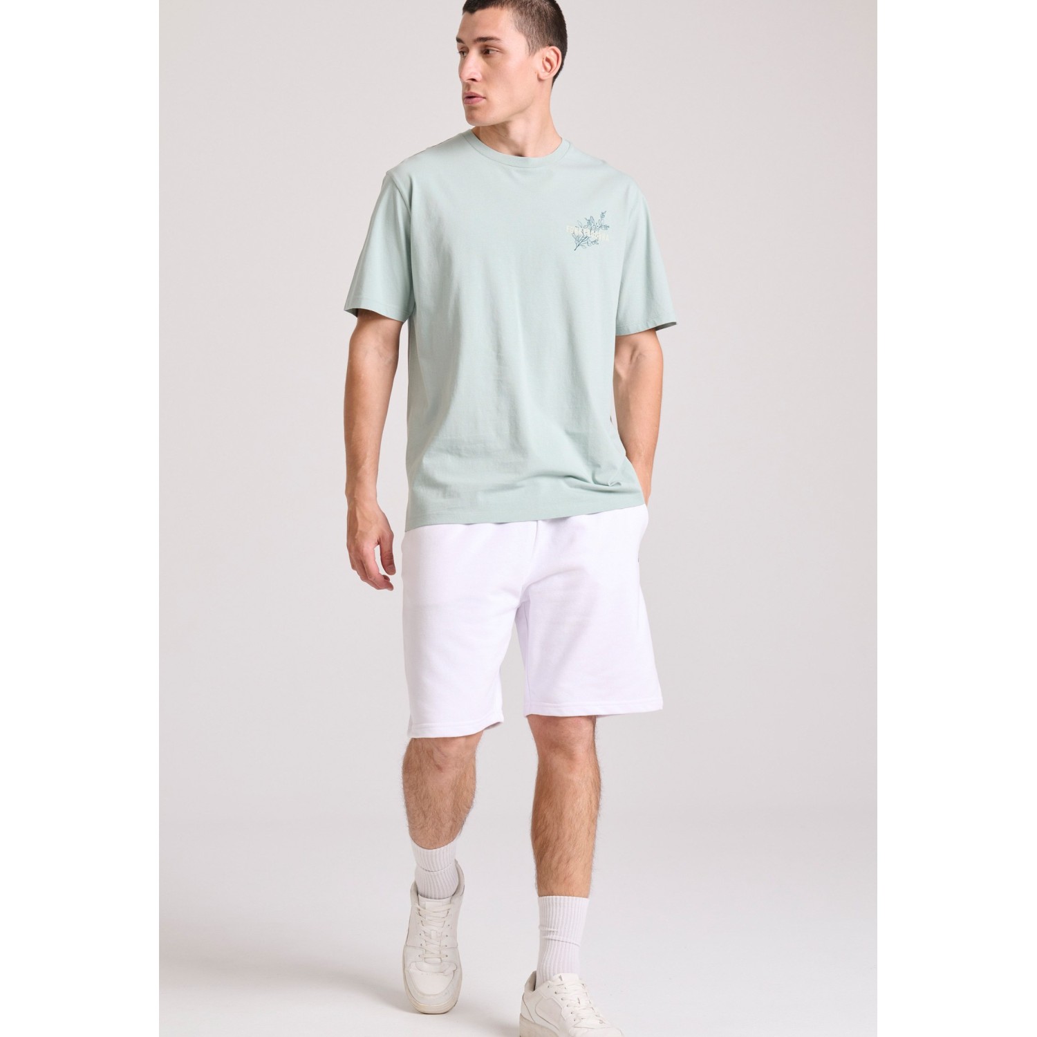 Relaxed fit t-shirt με text artwork από οργανικό β