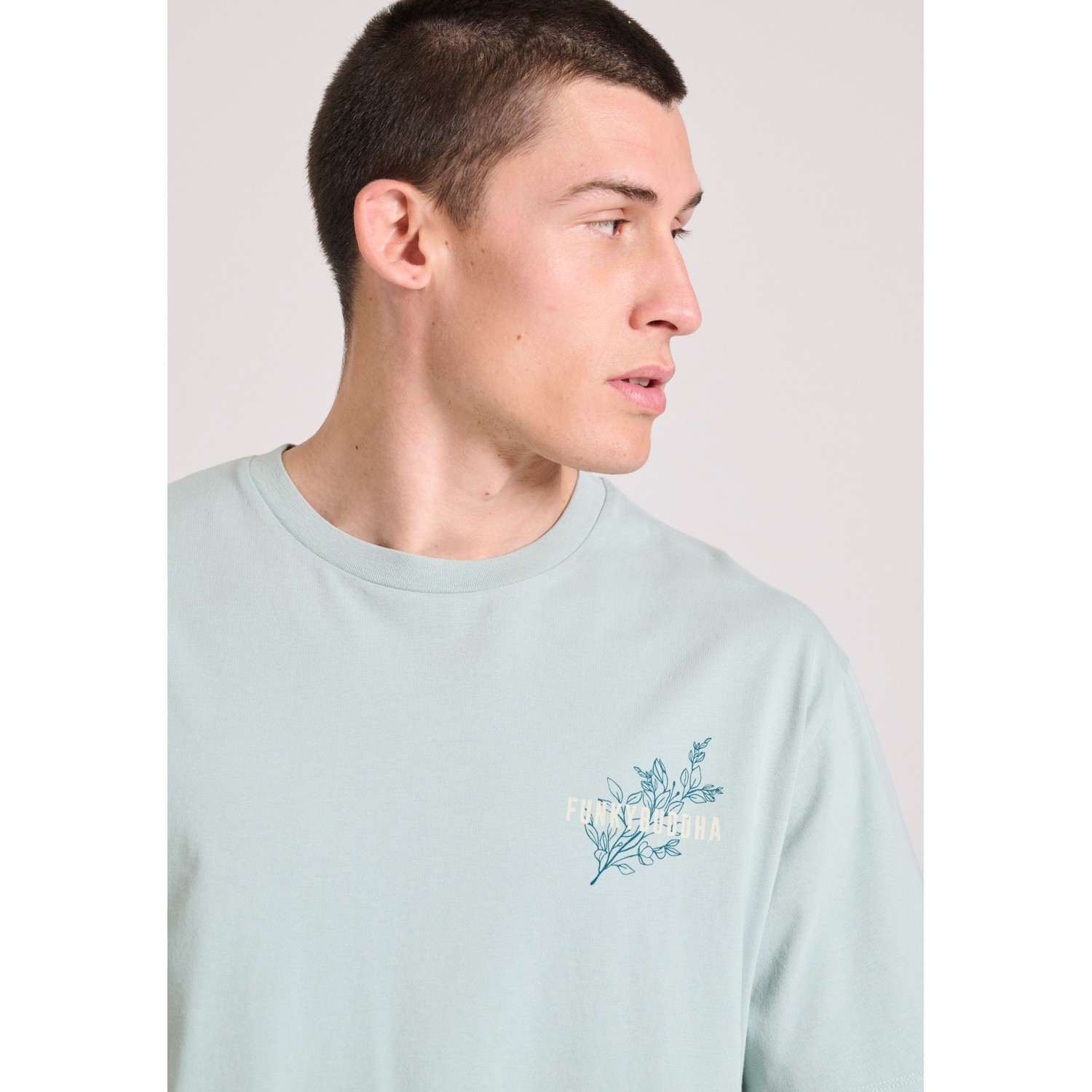 Relaxed fit t-shirt με text artwork από οργανικό β