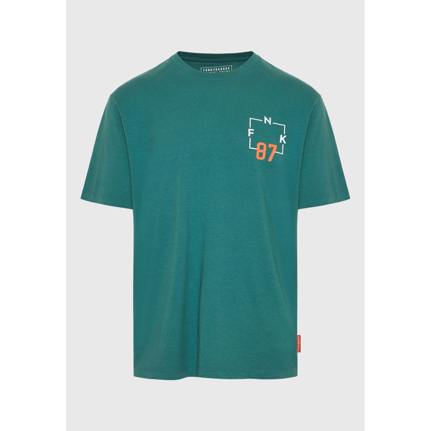 Relaxed fit t-shirt με text artwork τύπωμα στην πλ Relaxed fit t-shirt με text artwork τύπωμα στην πλ