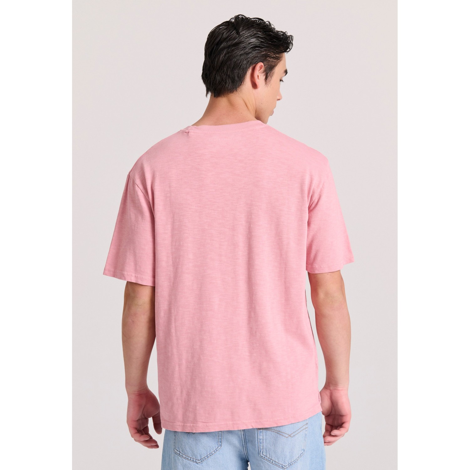Relaxed fit t-shirt με τσέπη στο στήθος