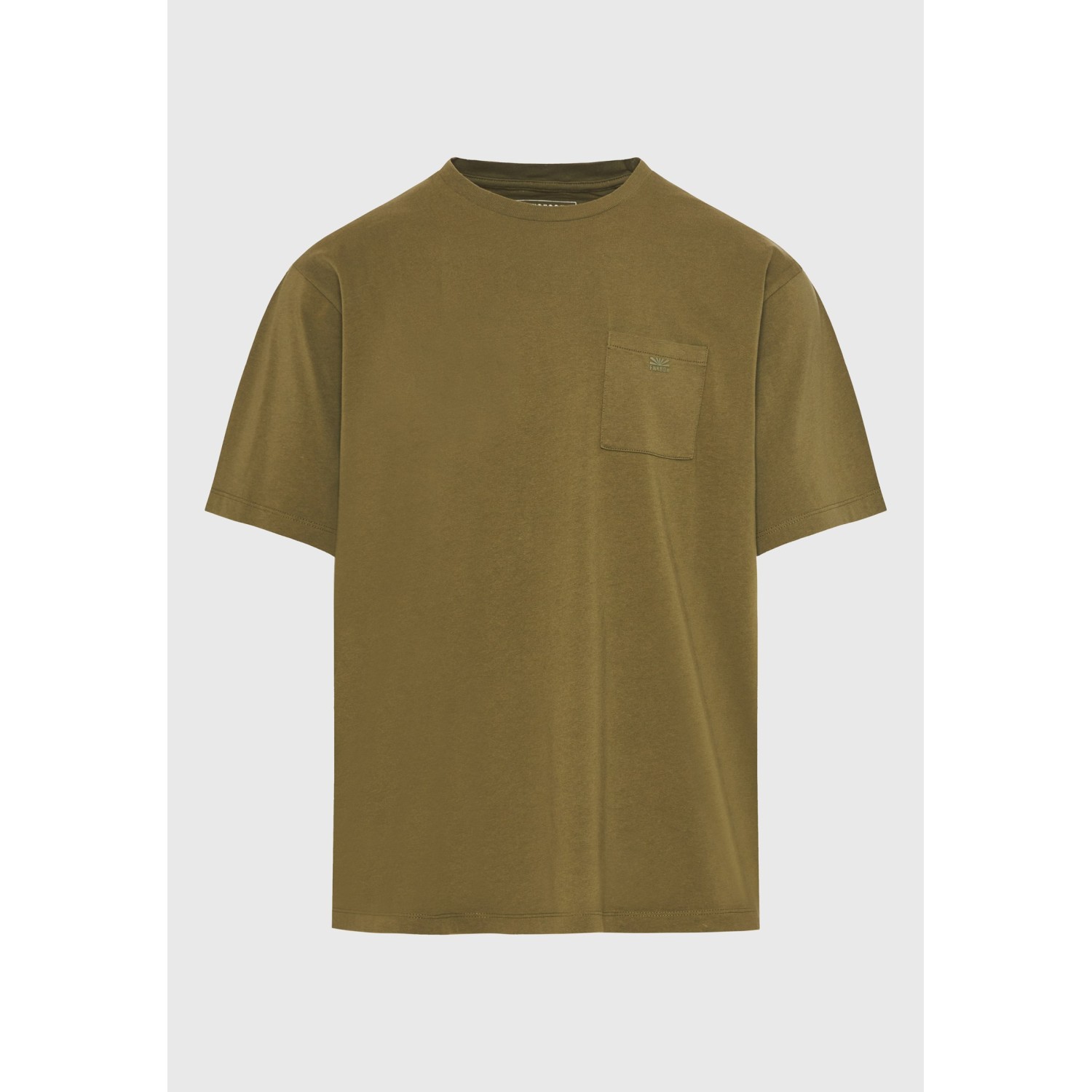 Relaxed fit t-shirt με τσέπη στο στήθος