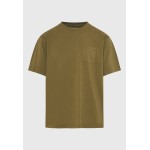 Relaxed fit t-shirt με τσέπη στο στήθος