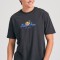 Relaxed fit t-shirt με τύπωμα στην πλάτη