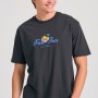 Relaxed fit t-shirt με τύπωμα στην πλάτη