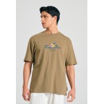 Relaxed fit t-shirt με τύπωμα στην πλάτη