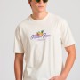 Relaxed fit t-shirt με τύπωμα στην πλάτη