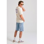 Relaxed fit t-shirt με τύπωμα στην πλάτη