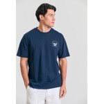 Relaxed fit t-shirt με τύπωμα στην πλάτη
