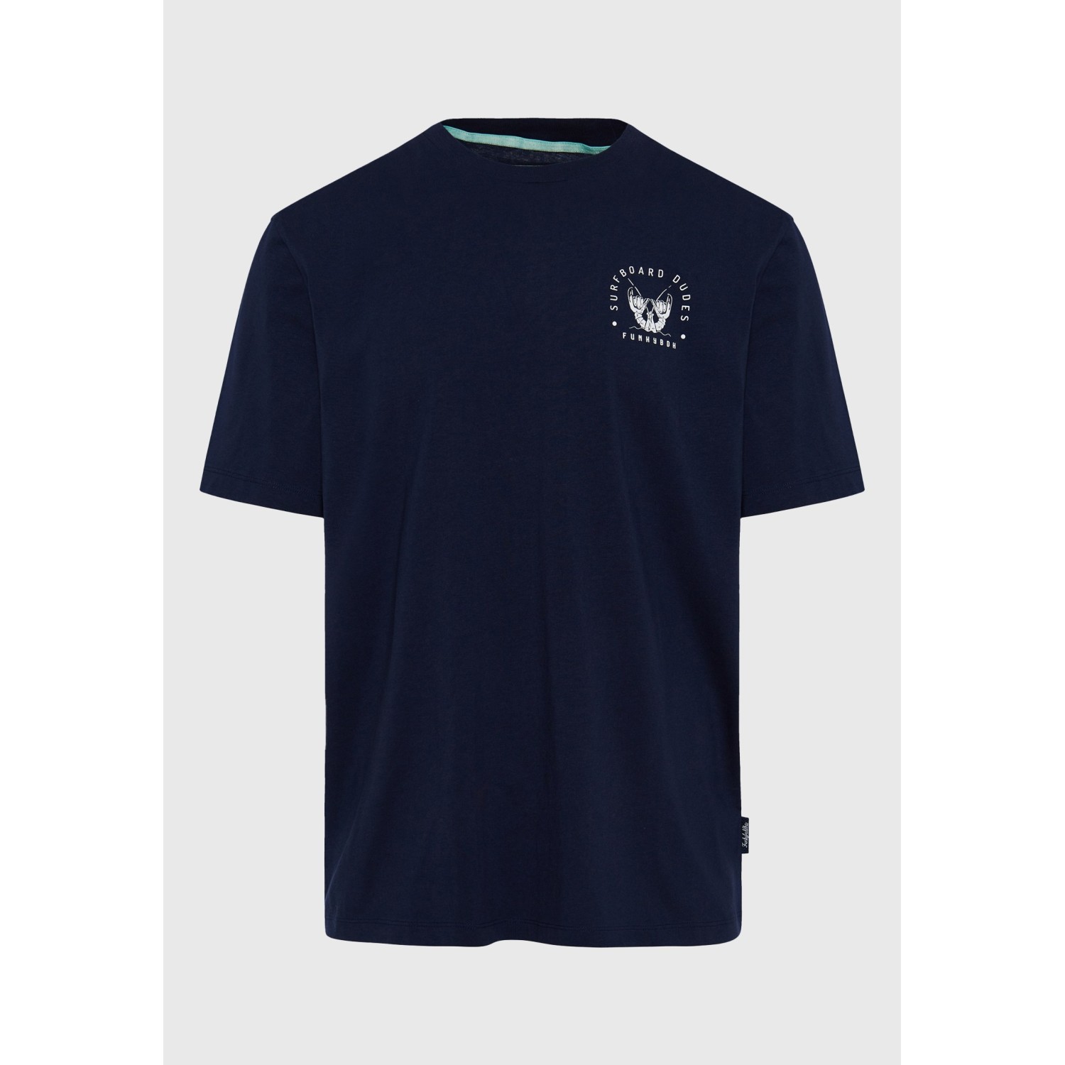 Relaxed fit t-shirt με τύπωμα στην πλάτη