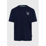 Relaxed fit t-shirt με τύπωμα στην πλάτη
