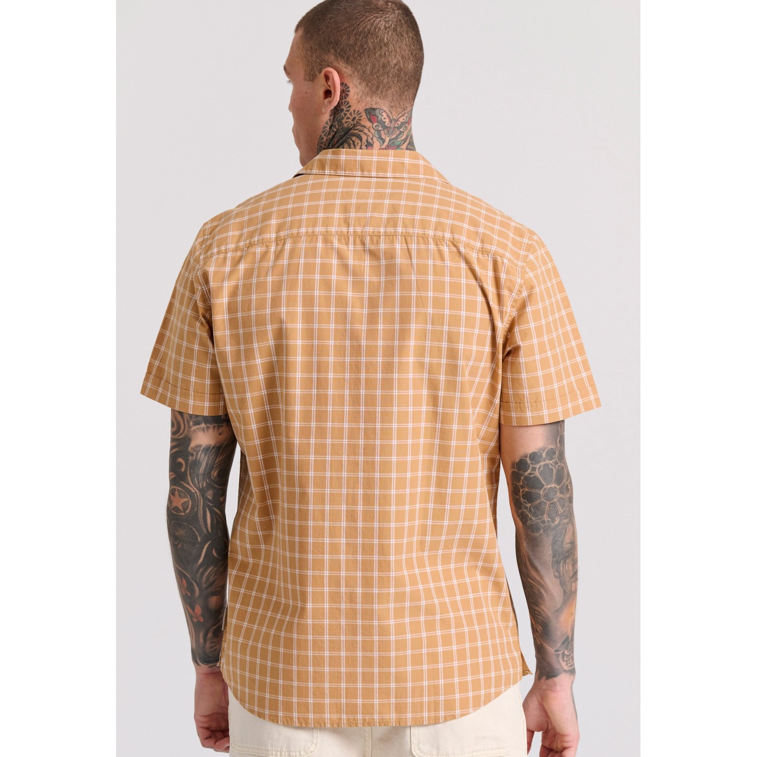 Relaxed fit yarn dyed καρό πουκάμισο