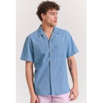 Relaxed fit ανδρικό denim πουκάμισο
