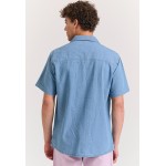 Relaxed fit ανδρικό denim πουκάμισο