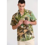 Relaxed fit εμπριμέ tropical πουκάμισο