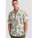 Relaxed fit εμπριμέ πουκάμισο