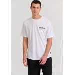 Relaxed fit με tropical print στην πλάτη