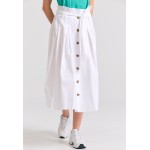 Relaxed fit μίντι φούστα με πιέτες Relaxed fit μίντι φούστα με πιέτες