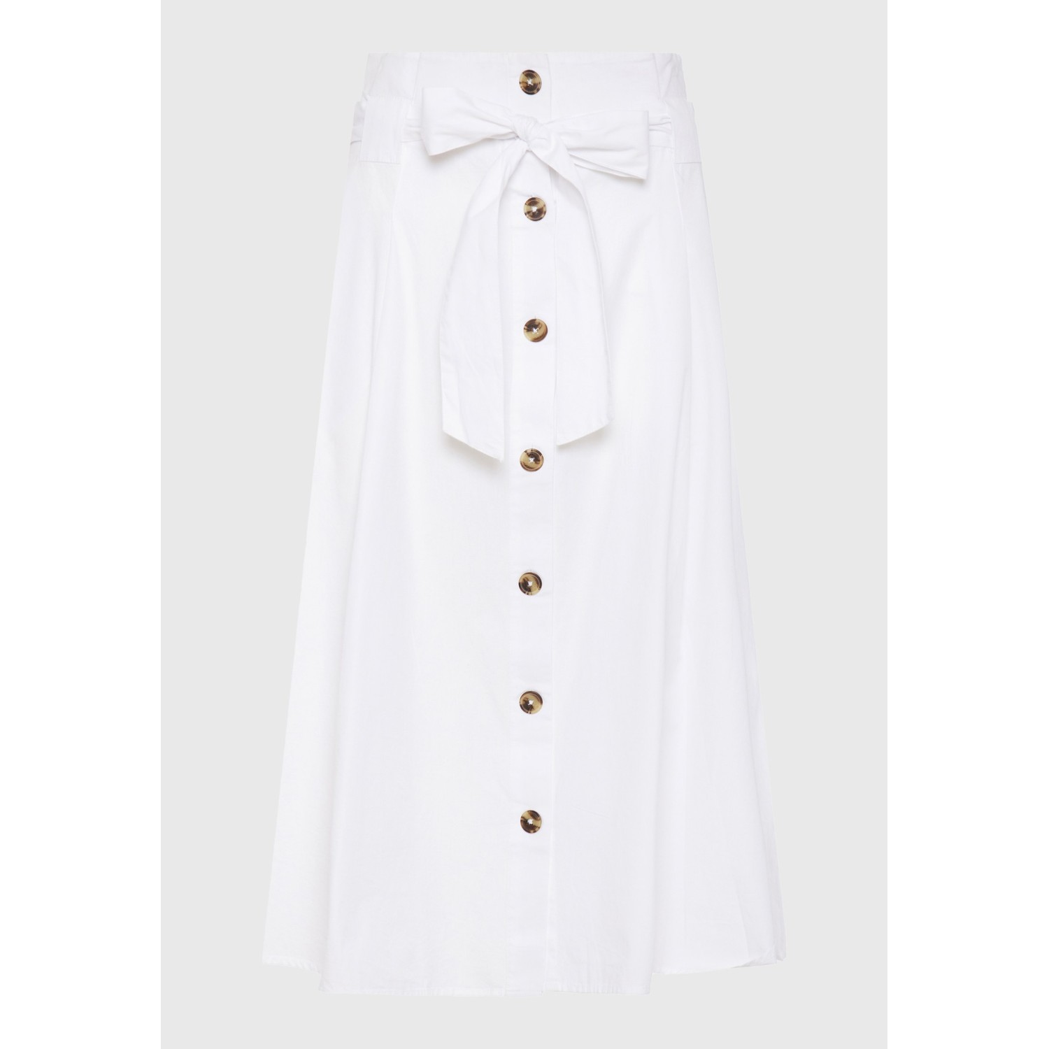 Relaxed fit μίντι φούστα με πιέτες Relaxed fit μίντι φούστα με πιέτες