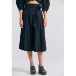 Relaxed fit μίντι φούστα με πιέτες