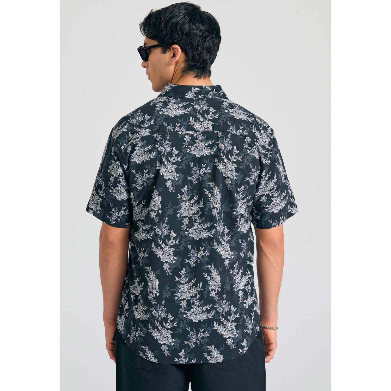 Relaxed fit πουκάμισο με floral print