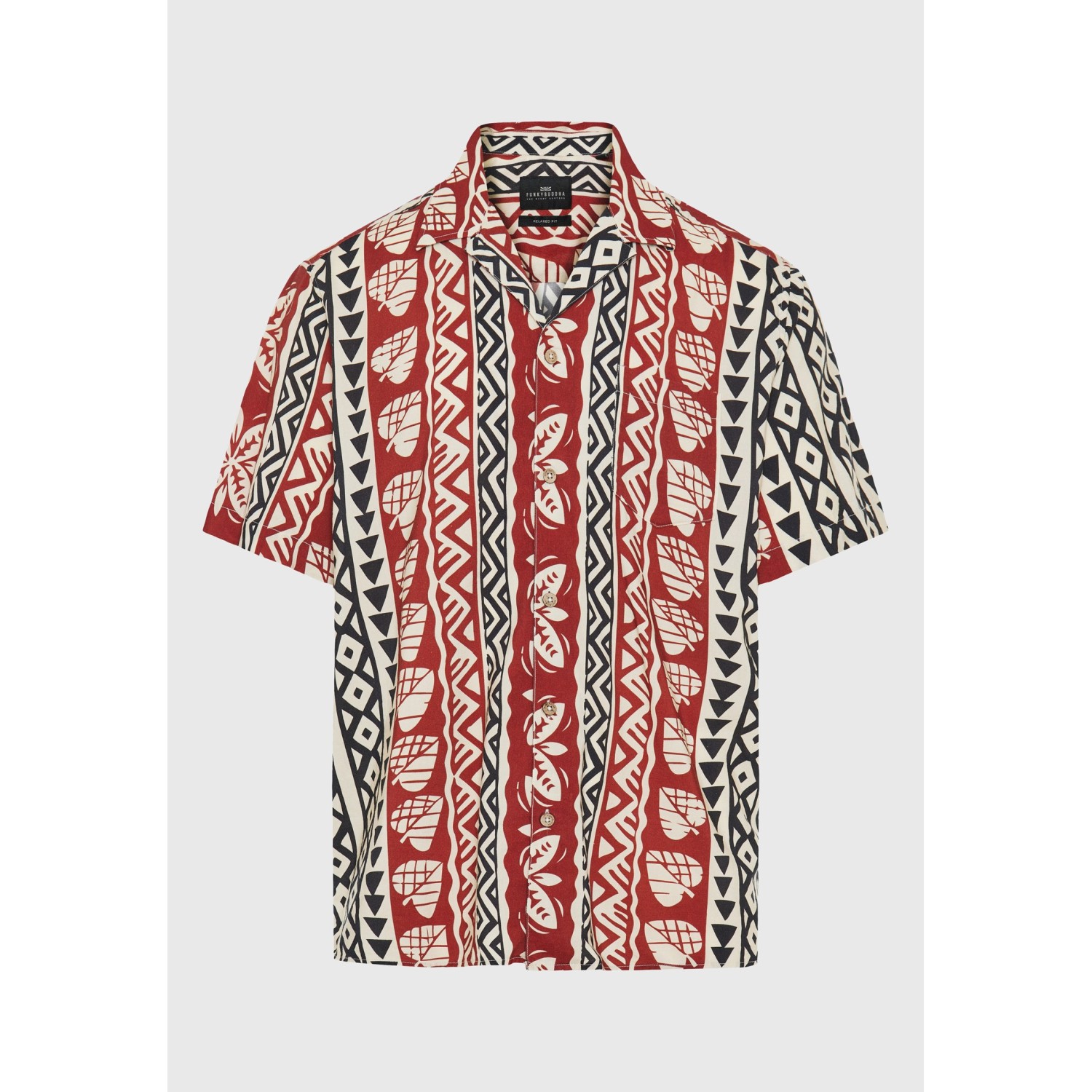 Relaxed fit πουκάμισο με pattern