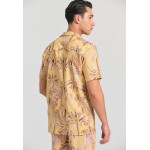 Relaxed fit πουκάμισο με tropical τύπωμα