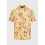 Relaxed fit πουκάμισο με tropical τύπωμα