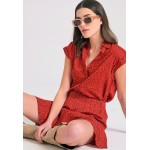 Relaxed fit φλοράλ μίνι φούστα
