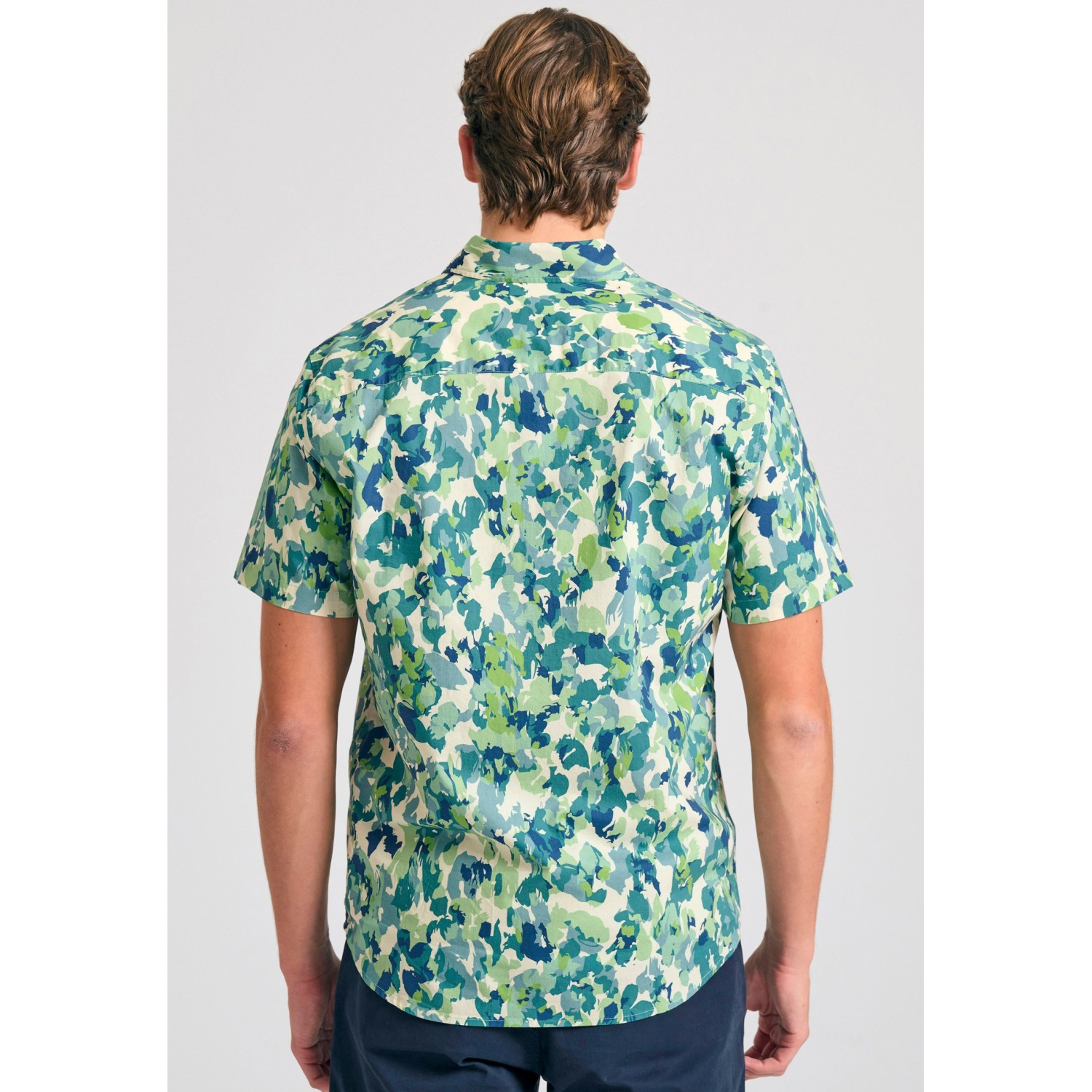 Relaxed fit φλοράλ πουκάμισο