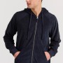 Relaxed fit φούτερ ζακέτα σε πετσετέ ύφασμα