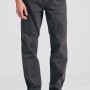 Relaxed tapered fit garment dyed τζιν παντελόνι
