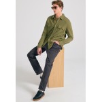 Relaxed tapered fit garment dyed τζιν παντελόνι