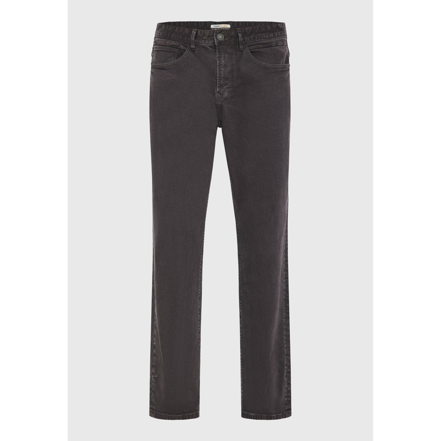 Relaxed tapered fit garment dyed τζιν παντελόνι