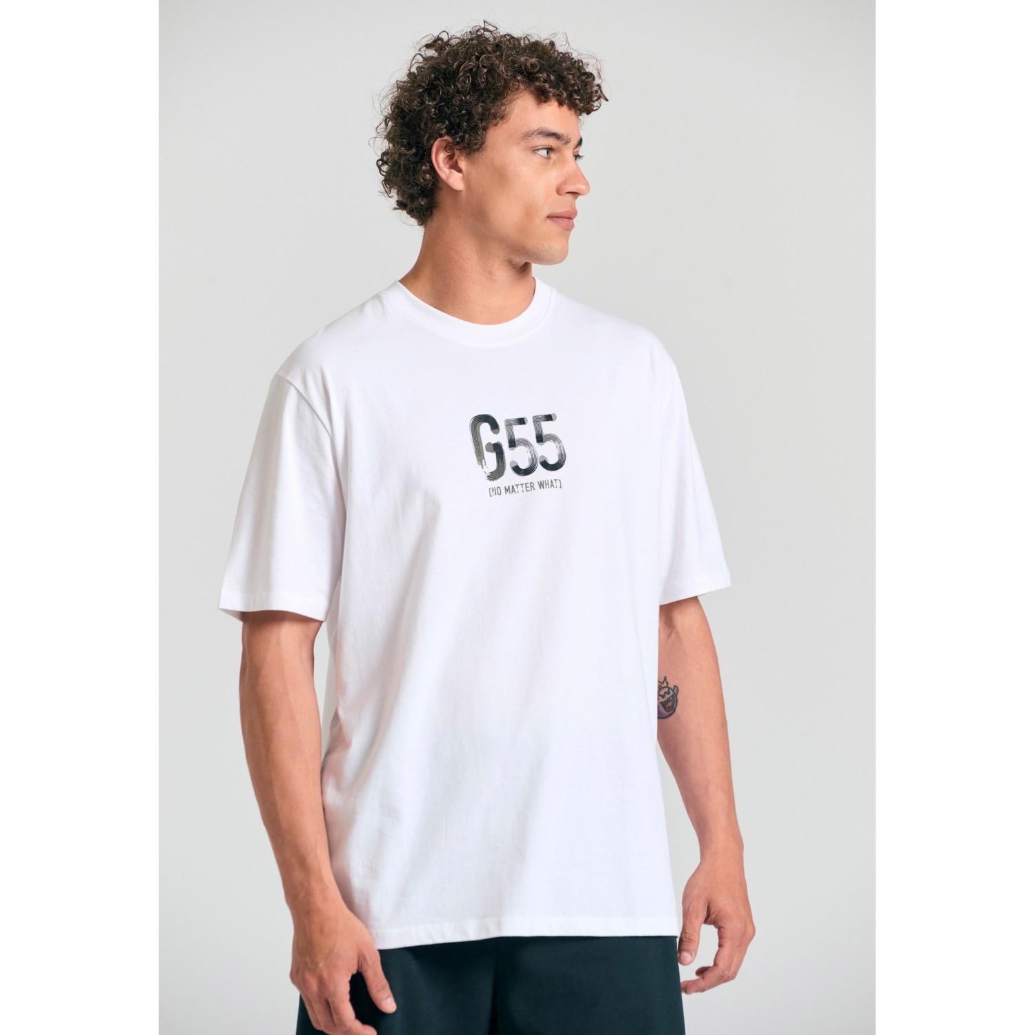 Relaxed t-shirt με τύπωμα στη πλάτη Garage 55.
