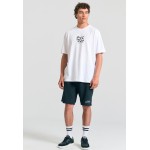 Relaxed t-shirt με τύπωμα στη πλάτη Garage 55.