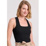 Tank top σε rib ύφανση