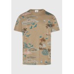 T-shirt με all over nature τύπωμα T-shirt με all over nature τύπωμα